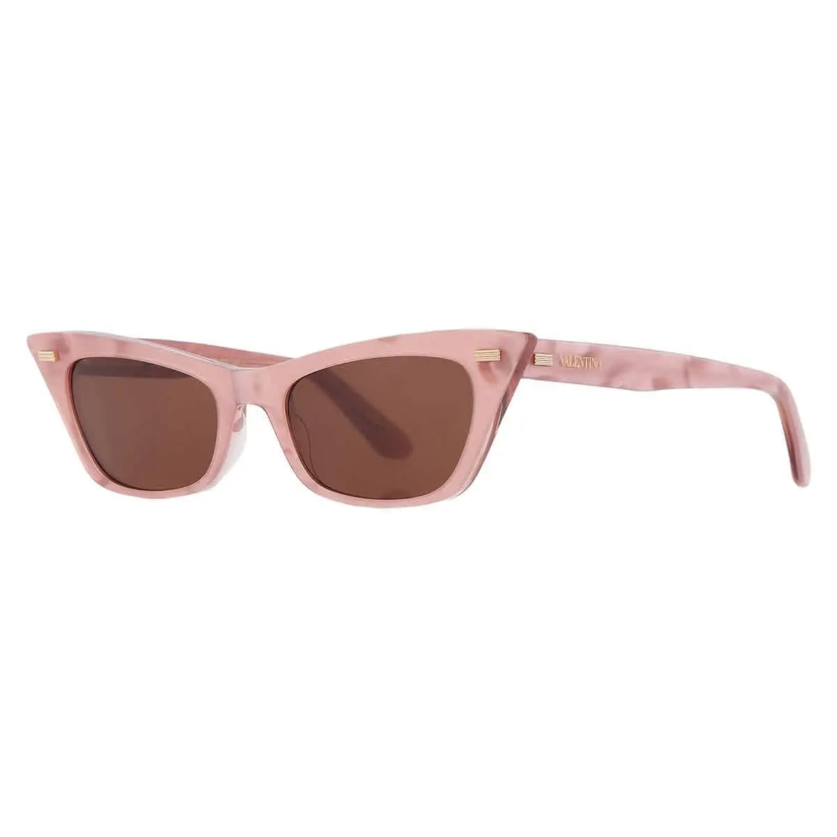 Brown Cat Eye Ladies Sunglasses VLS-176 B 51 VLS-176 B 51 by Valentino
