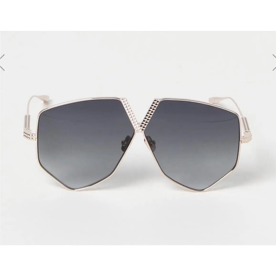 V-hexagon Sunglasses VLS-115A-44 Gold by Valentino
