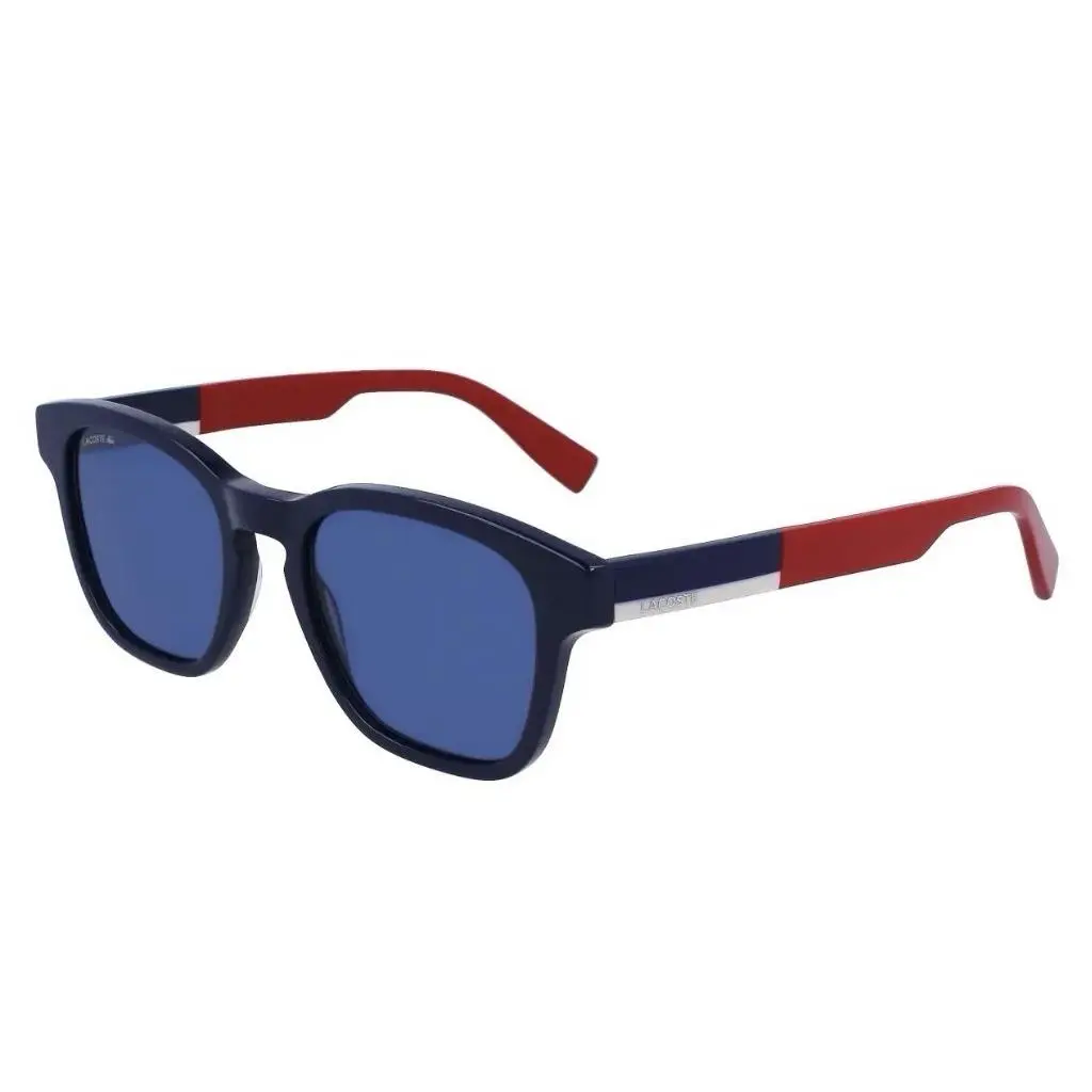 L986S 410 Blue Red Blue Lens 52mm Unisex Sunglasses by Lacoste