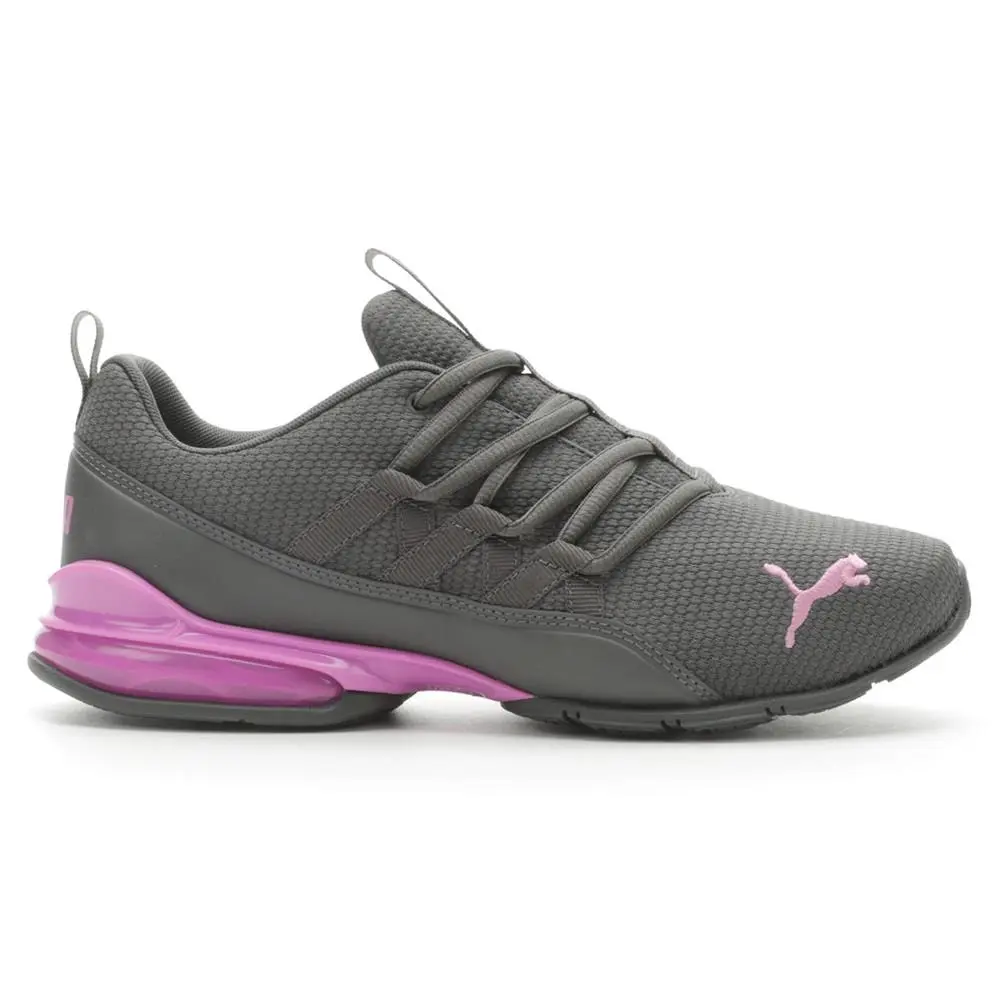 Puma Riaze Prowl Sheer Lace Up Training Womens Grey Sneakers Athletic Shoes 378 - Grey