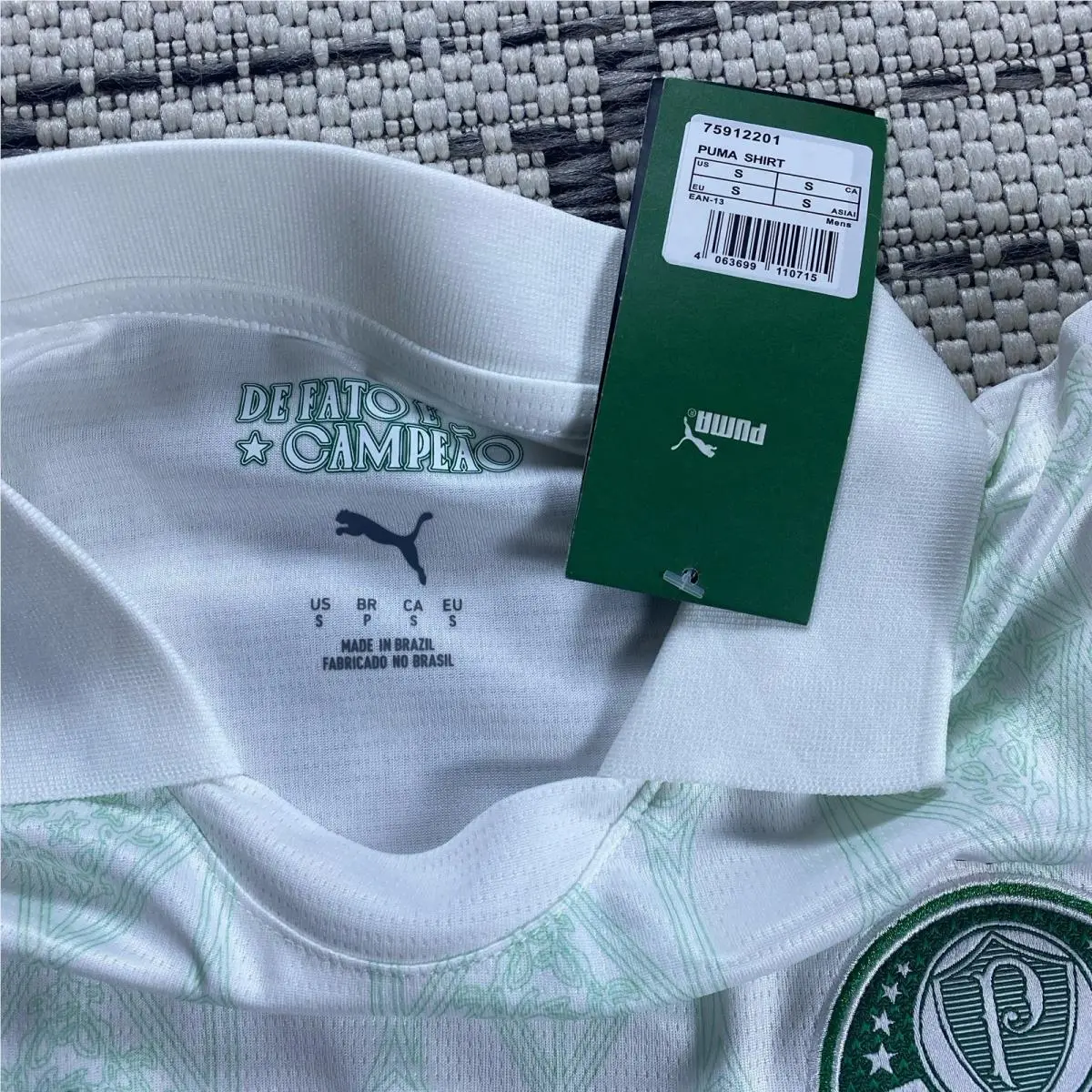 Puma clothing - PUMA Palmeiras Torcedor Away Jersey 25 - White 2