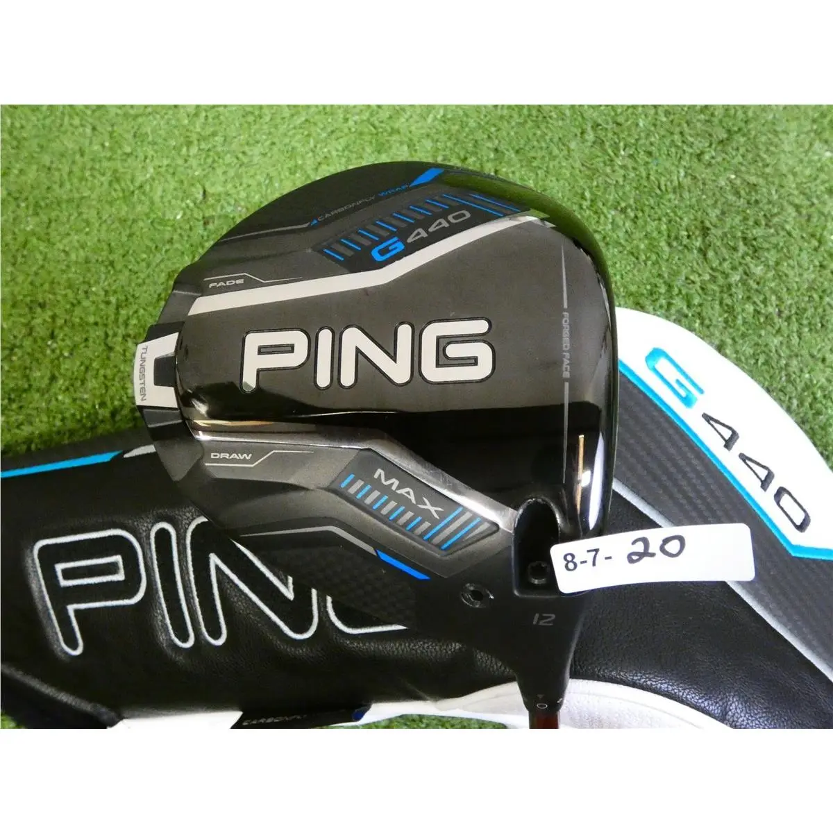 Ping G440 Max 12 Driver Denali Red 60g 5.5 Regular Graphite with Headcover