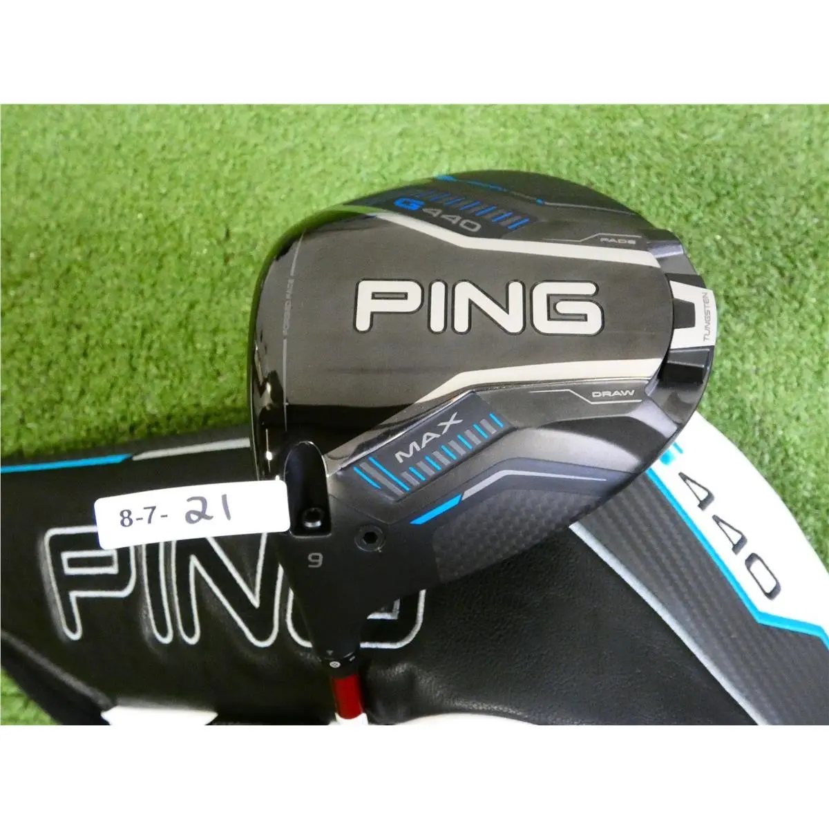 Ping G440 Max 9 Left Hand Driver Denali Red 60g 6.0 Stiff Graphite with HC