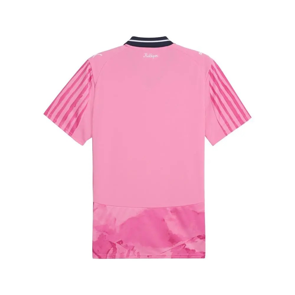 Puma clothing - PUMA  X Kidsuper Mty Collared Short Sleeve Replica Jersey - 78107213 - Pink (UPC: 197674341574) 0