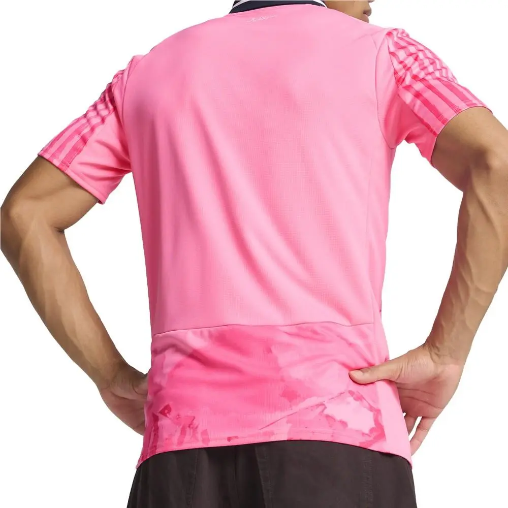 Puma clothing - PUMA  X Kidsuper Mty Collared Short Sleeve Replica Jersey - 78107213 - Pink (UPC: 197674341574) 2