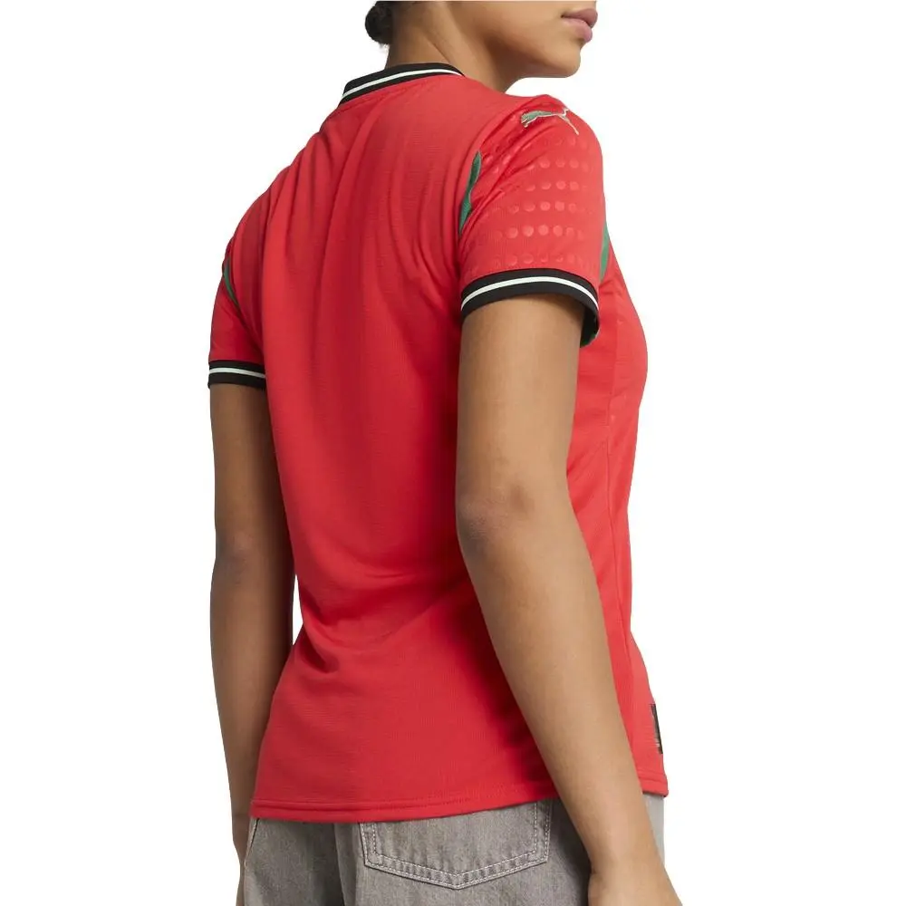 Puma clothing - PUMA Fpf Crew Neck Short Sleeve Home Soccer Jersey Replica - 77919202 - Red (UPC: 197674121626) 2