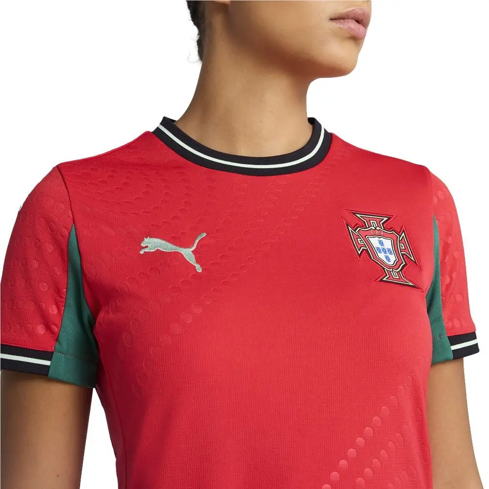Puma clothing - PUMA Fpf Crew Neck Short Sleeve Home Soccer Jersey Replica - 77919202 - Red (UPC: 197674121626) 4