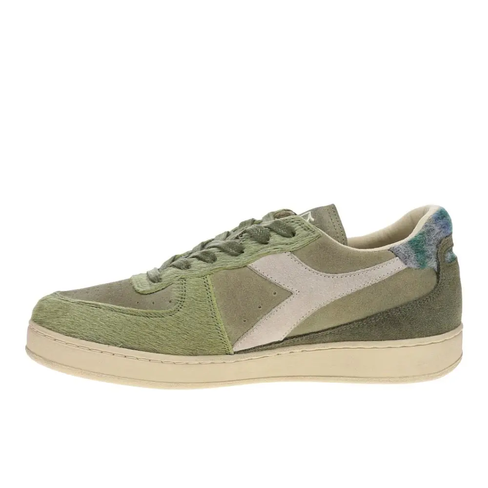 Diadora shoes - diadora Mi Basket Low Alaska Lace Up - 181300-70403 - Green 1