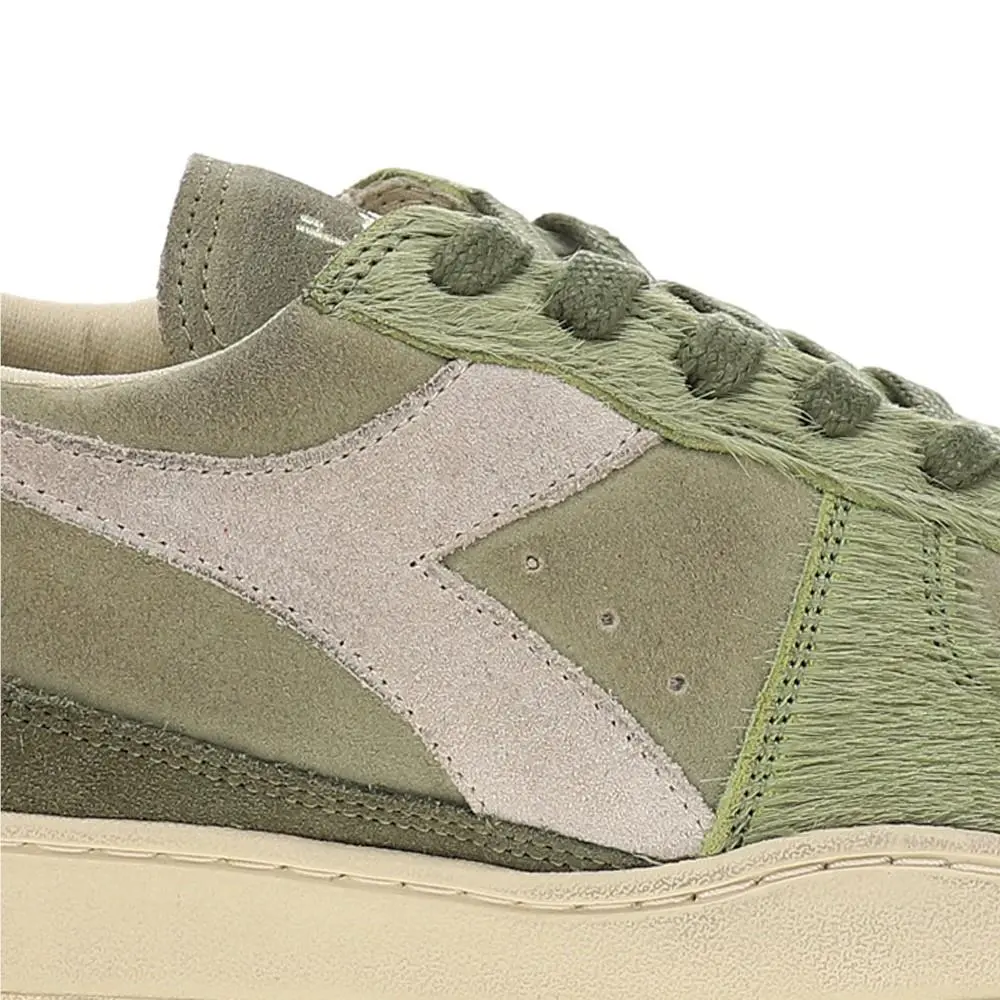 Diadora shoes - diadora Mi Basket Low Alaska Lace Up - 181300-70403 - Green 11