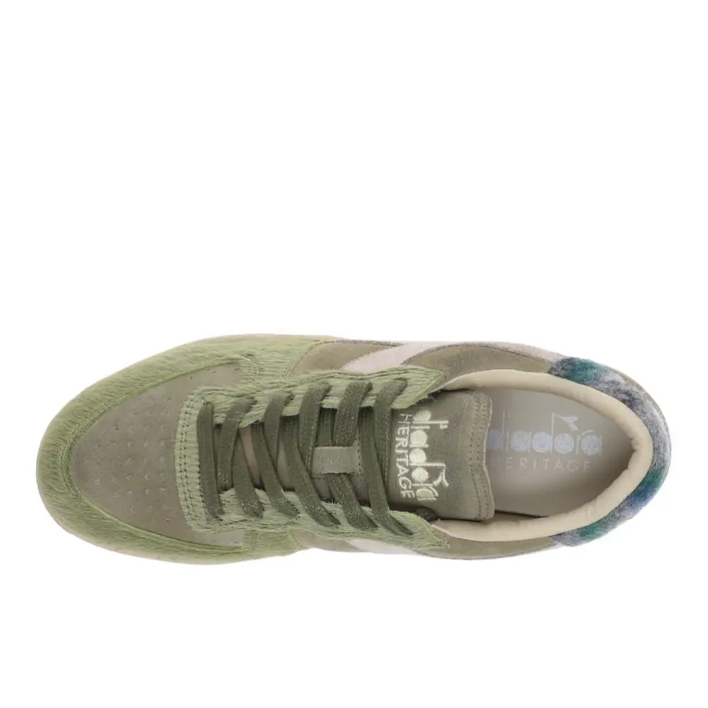 Diadora shoes - diadora Mi Basket Low Alaska Lace Up - 181300-70403 - Green 9