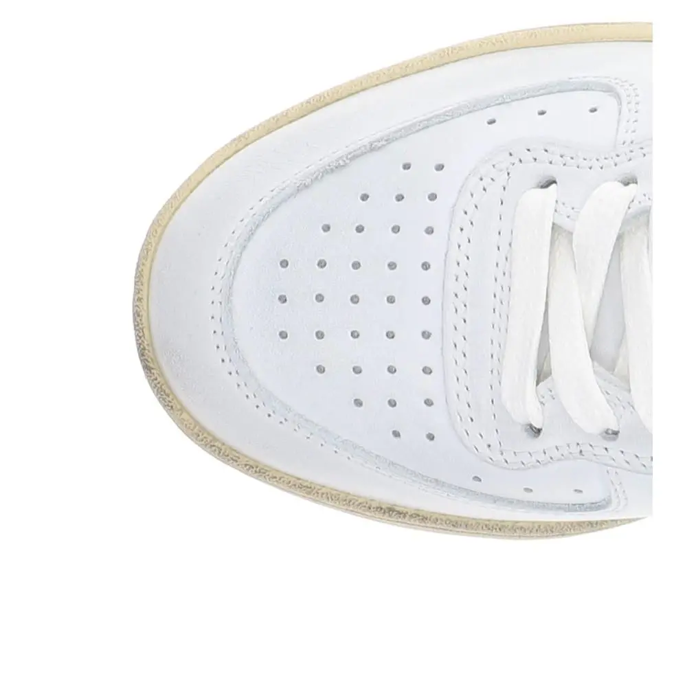 Diadora shoes - diadora Mi Basket Low Used Lace Up - 179043-C6834 - White 12