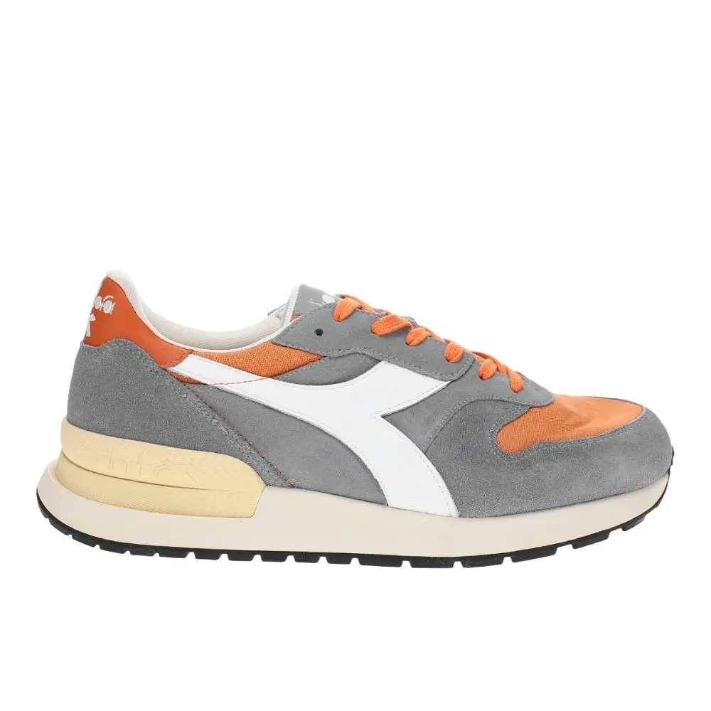 Diadora Conquest C Stone Wash Lace Up Mens Gold Sneakers Casual Shoes 180468-40