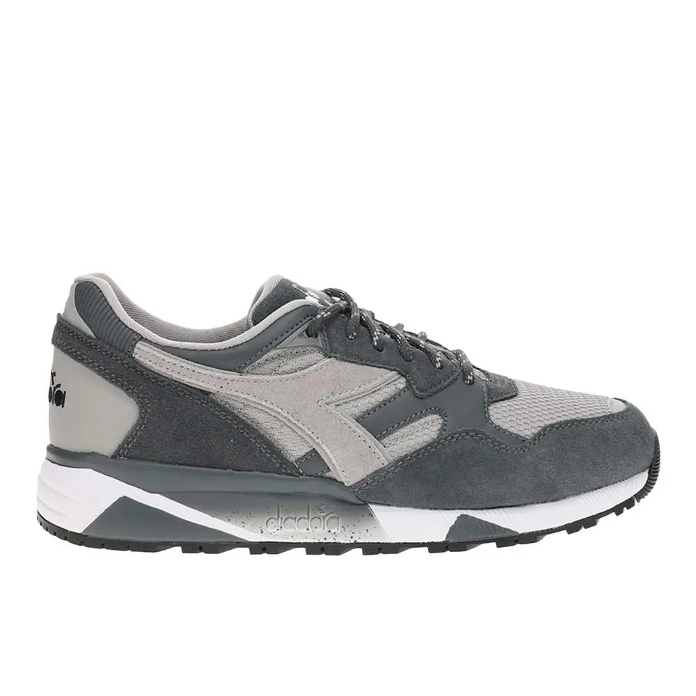 Diadora N9002 Polar Lace Up Mens Grey Sneakers Casual Shoes 180867-60057