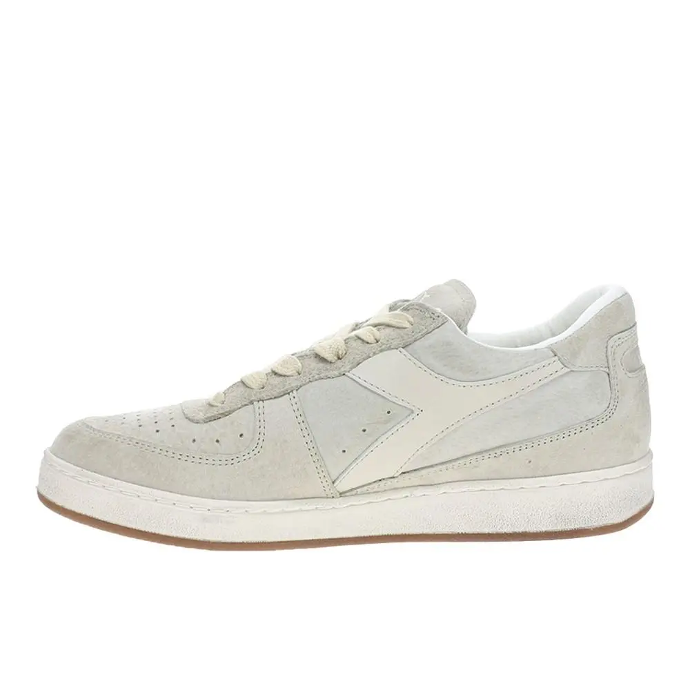 Diadora shoes - diadora Mi Basket Suede Low Used Lace Up - 180912-25017 - Beige 1