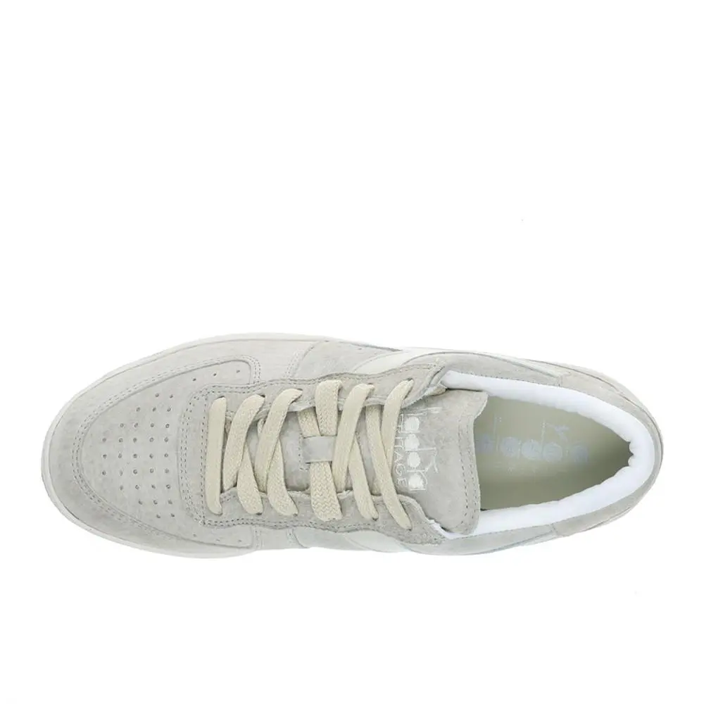 Diadora shoes - diadora Mi Basket Suede Low Used Lace Up - 180912-25017 - Beige 2