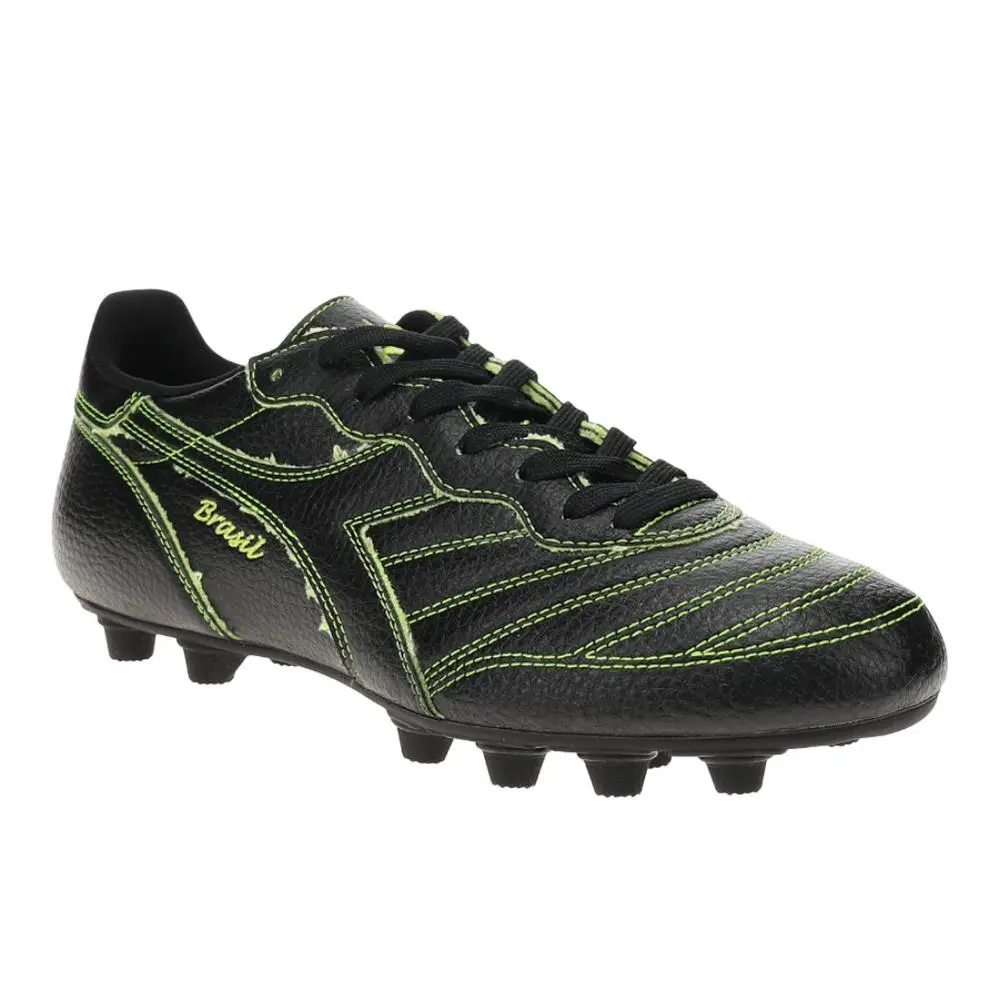 Diadora shoes - diadora Brasil Next40 Ita Mdpu Firm Ground Soccer Cleats - 180694-80013 - Black 0