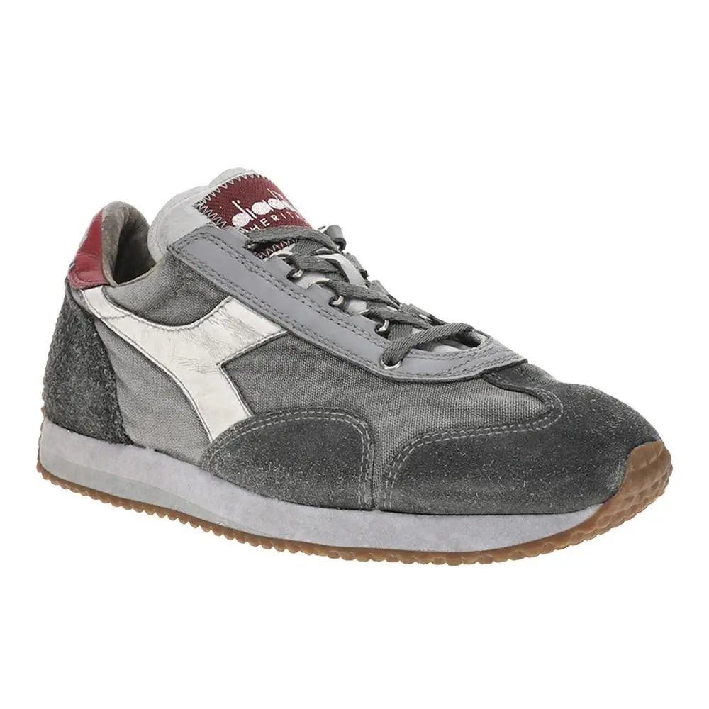 Diadora shoes - diadora Equipe H Dirty Stone Wash Evo Lace Up - 174736-75039 - Grey 5