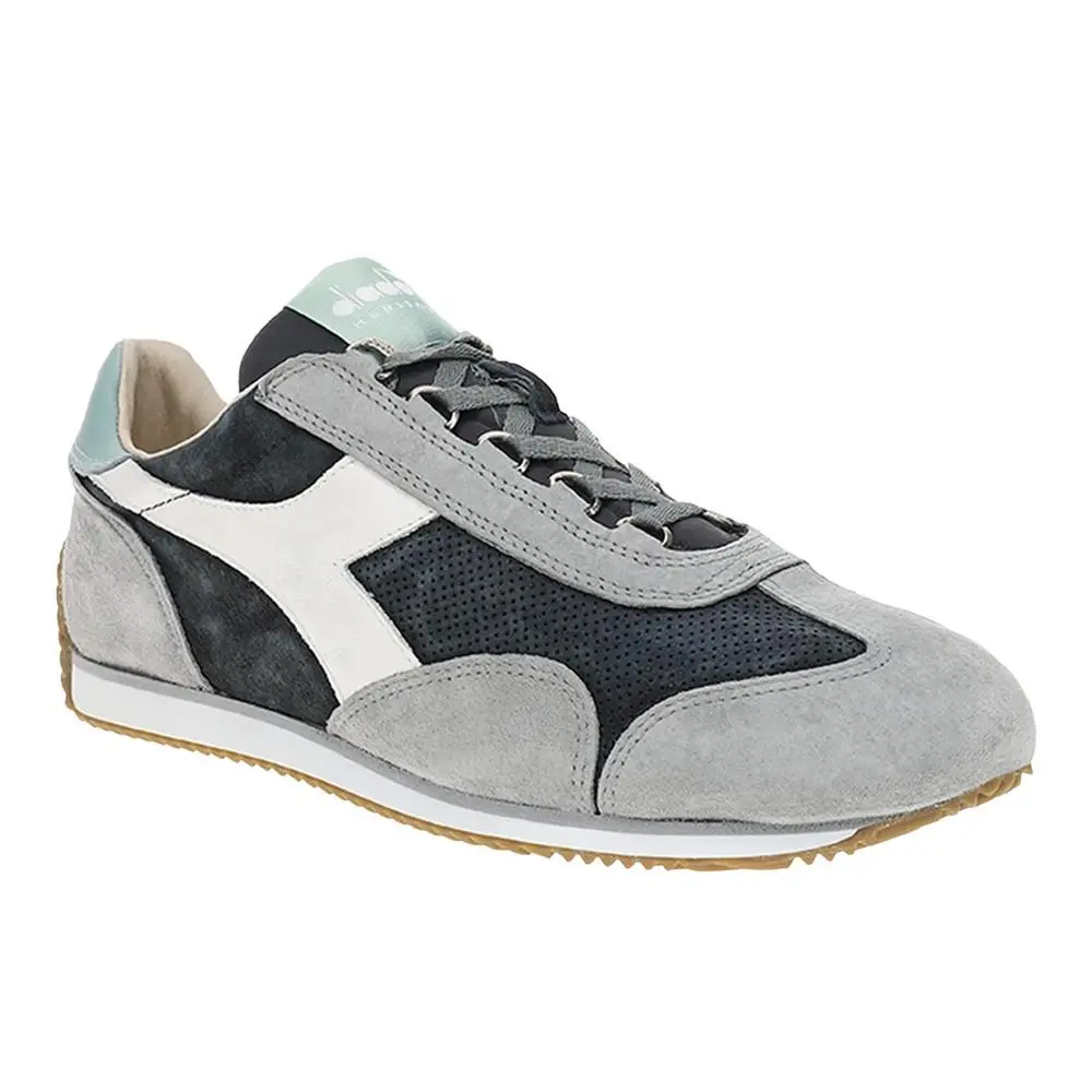 Diadora shoes - diadora Equipe Suede Stone Wash Lace Up - 175150-60060 - Grey 5