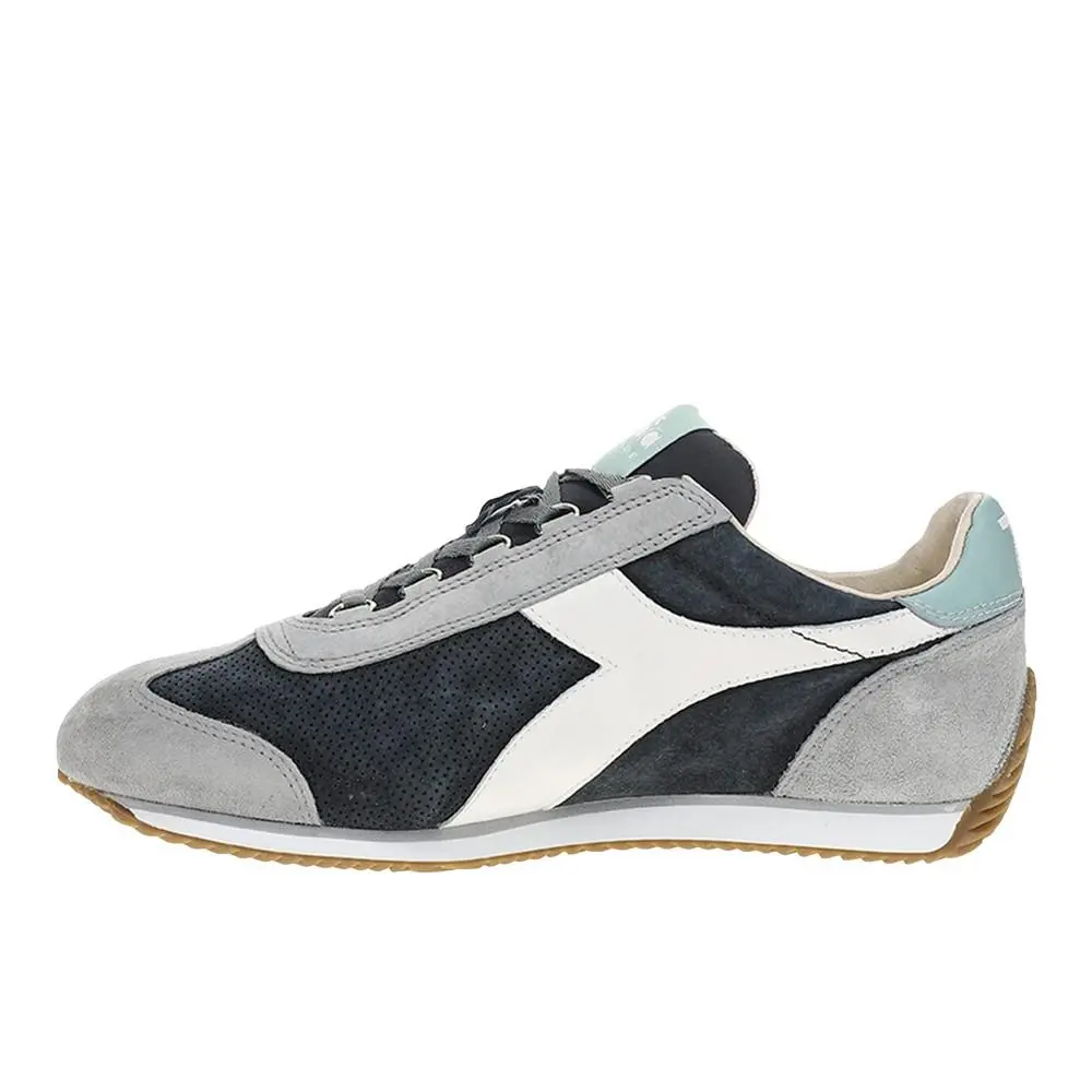 Diadora shoes - diadora Equipe Suede Stone Wash Lace Up - 175150-60060 - Grey 6