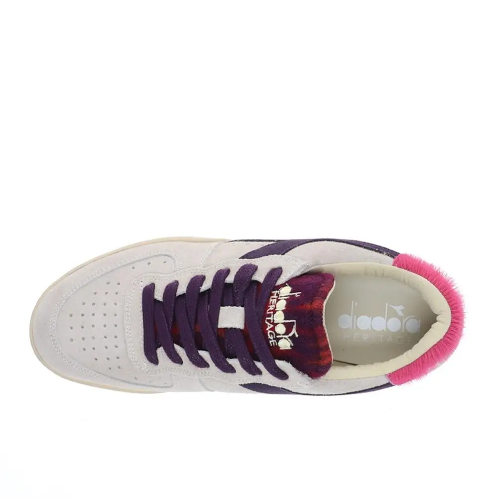 Diadora shoes - diadora Mi Basket Low Arctic Lace Up - 180905-25003 - Beige 2