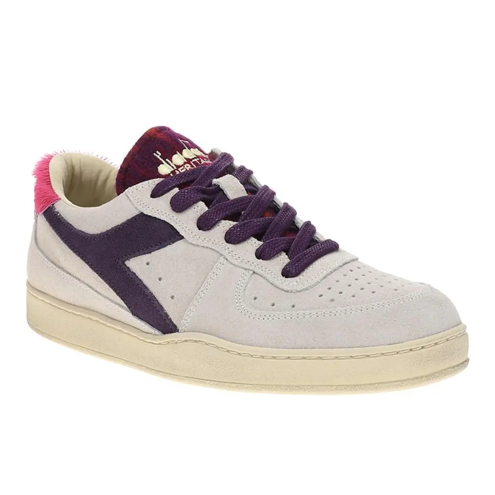 Diadora shoes - diadora Mi Basket Low Arctic Lace Up - 180905-25003 - Beige 5
