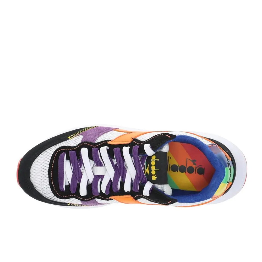 Diadora shoes - diadora Kmaro 42 Pride Lace Up - 179059-C3196 - Red, White 2