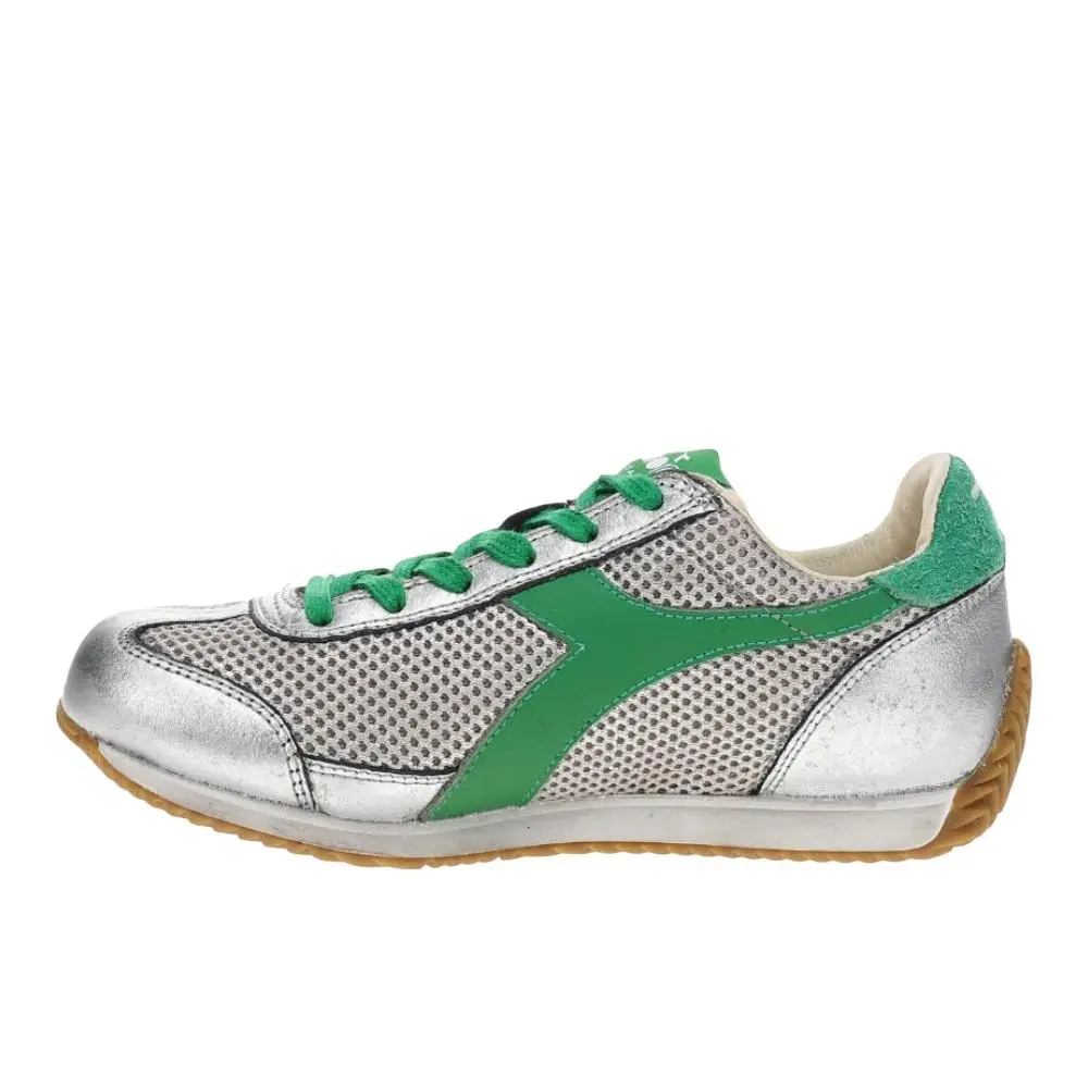 Diadora shoes - diadora Equipe Stellar Sw Heritage Lace Up - 181981-D1296 - Green, Silver 1