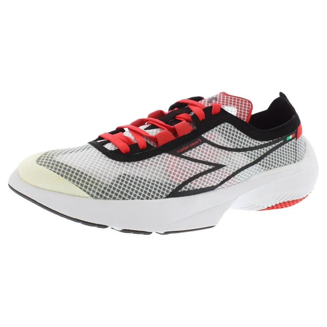 Diadora shoes - White/Black/Fiery Red, Main: White (UPC: 193867662082) 0