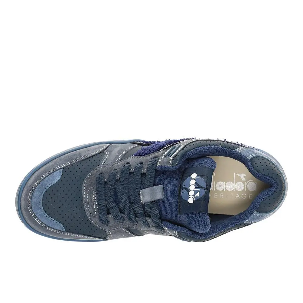 Diadora shoes - diadora B.560 Used Terry Lace Up - 179693-60095 - Blue (UPC: 197020125803) 2