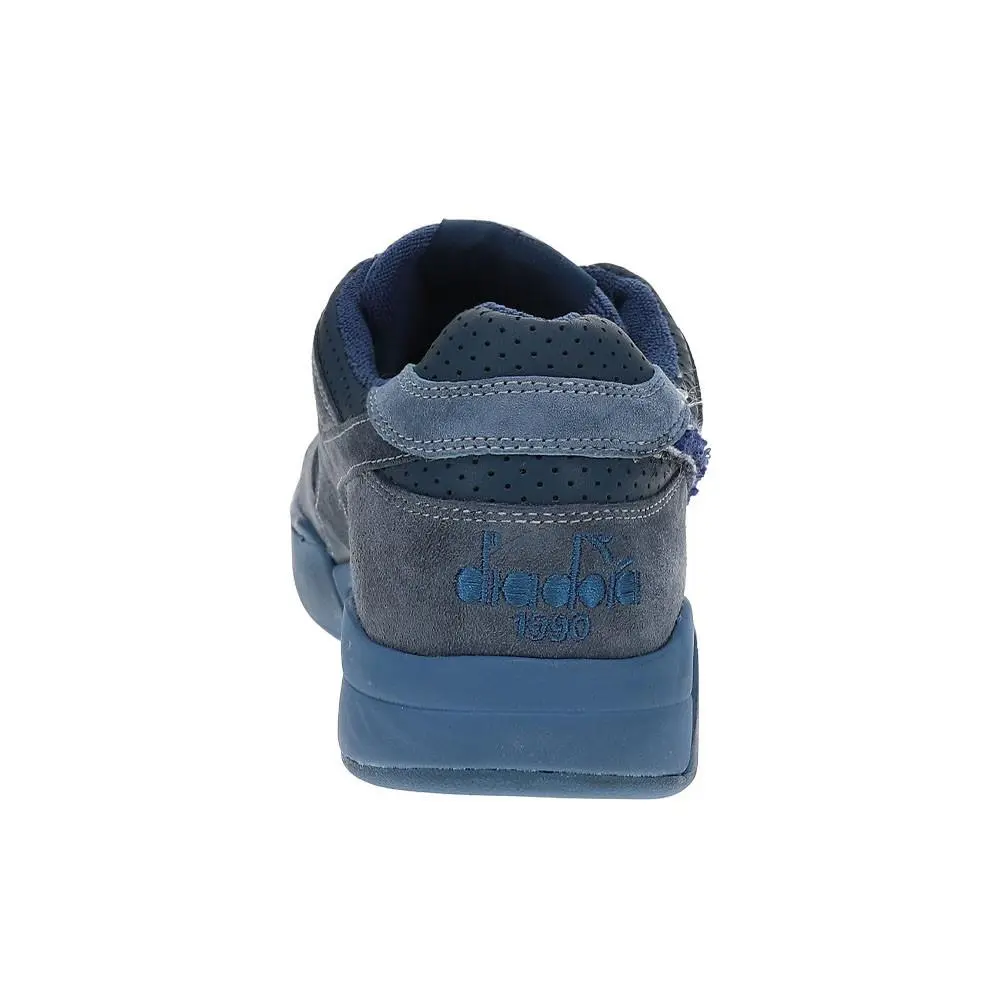 Diadora shoes - diadora B.560 Used Terry Lace Up - 179693-60095 - Blue (UPC: 197020125803) 4