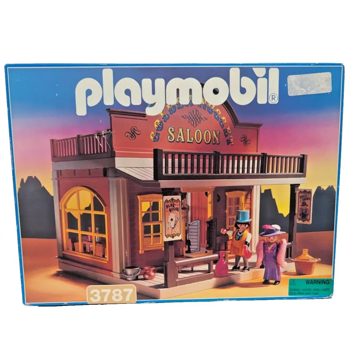 Playmobil 3787 Golden Nugget Saloon Set - For Ages 4+