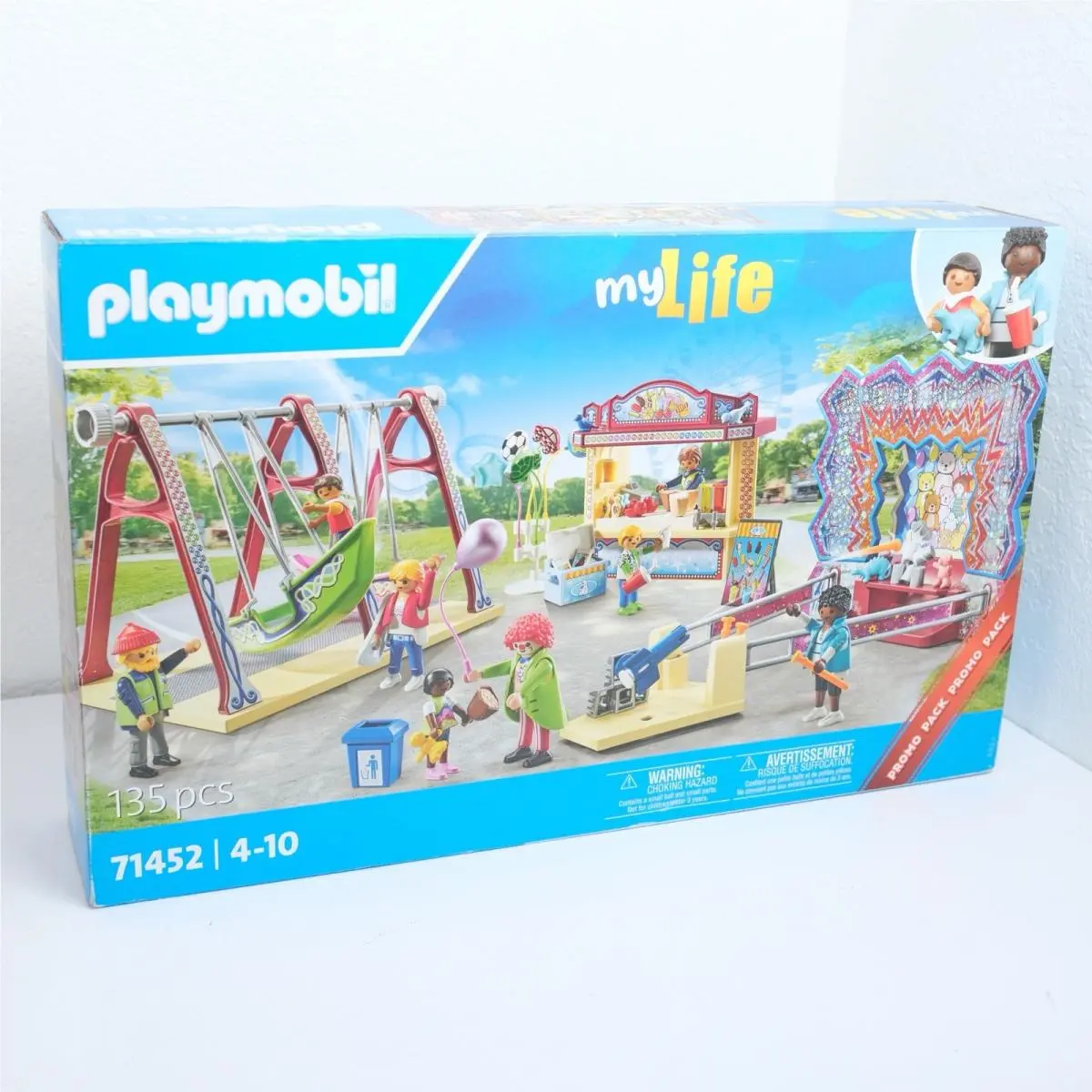 Playmobil My Life 71452 Fun Fair Promo Pack Amusement Park Set