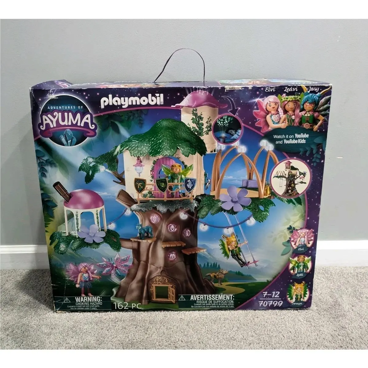 Retired Playmobil Adventures of Ayuma Community Tree Set 70799 162 Pc