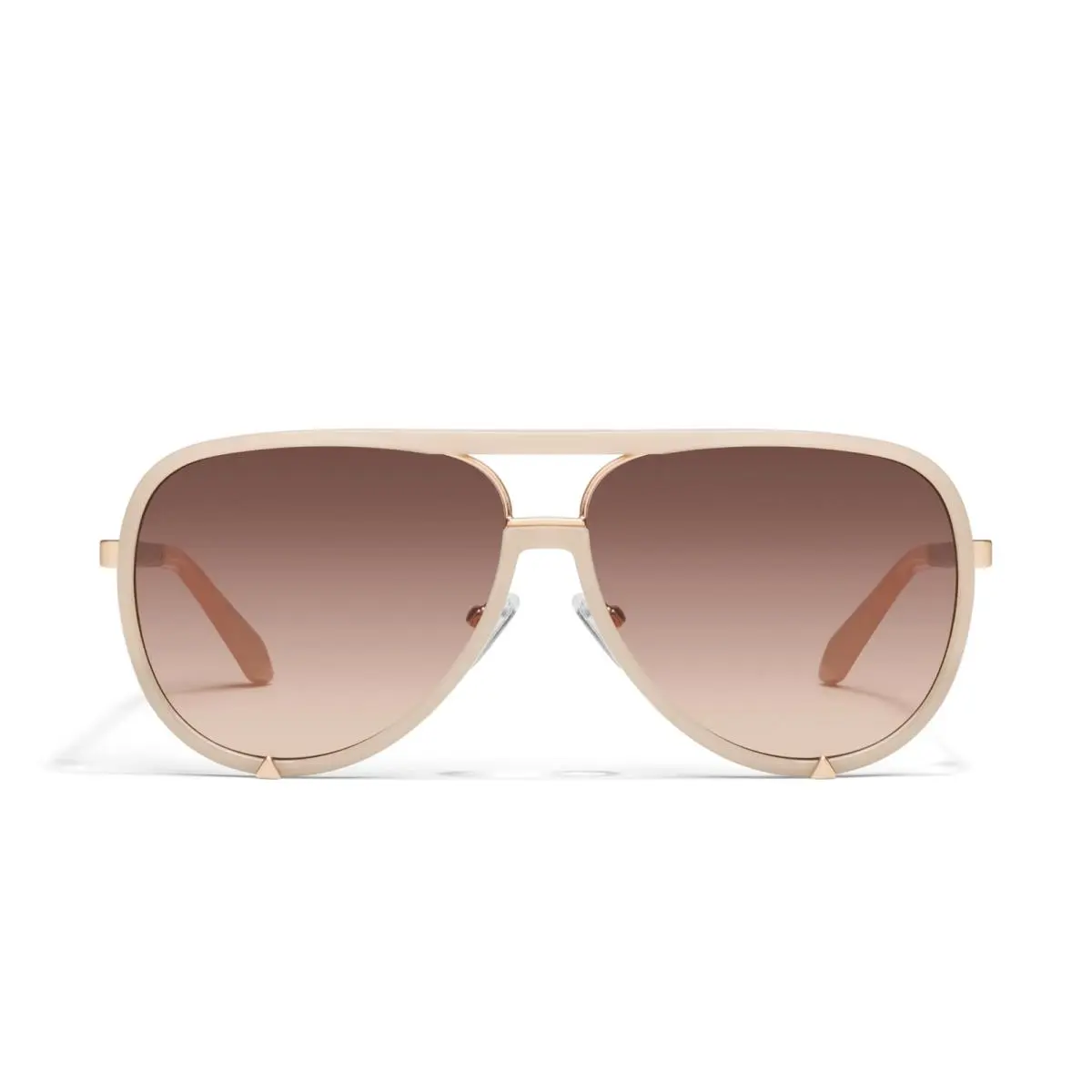 Quay High Profile Sunglasses For Men Women Aviator Lenses with UV Protection High by QUAY