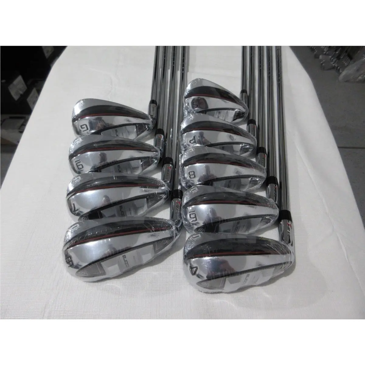 Left-handed Cobra T-rail 3 Iron Set - 4-PW GW SW - Regular Flex Steel