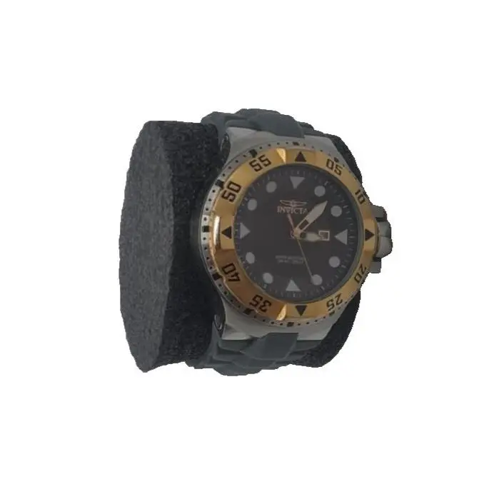Invicta Excursion 14439 Men`s Quartz Watch 50mm Stainless Steel Silicone Band
