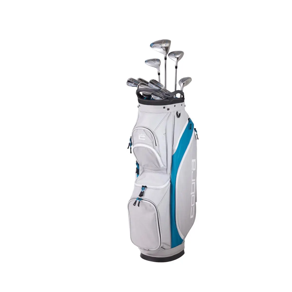 Women Cobra Fly XL 12 Piece Silver/blue Complete Set Club Set Ladies Fly-xl