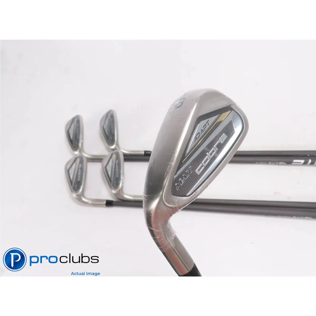 Left Handed Ladies Cobra Ds-adapt Max 8-PW GW SW Iron Set Senior Flex 505529