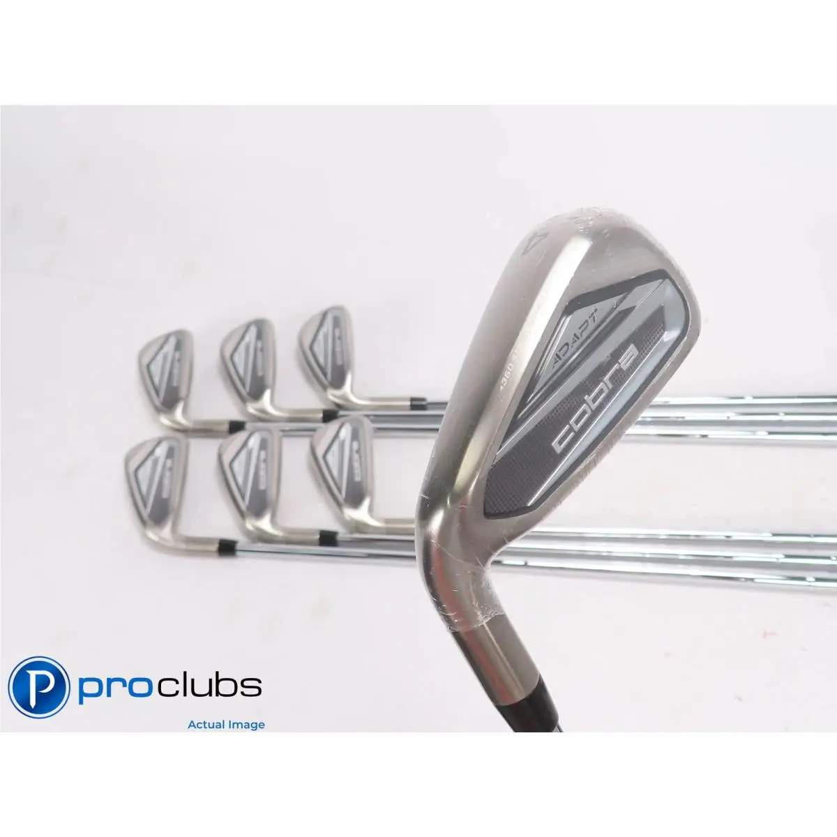 Left Handed Cobra Ds-adapt 4-PW Iron Set - Kbs Regular Flex Steel 505573
