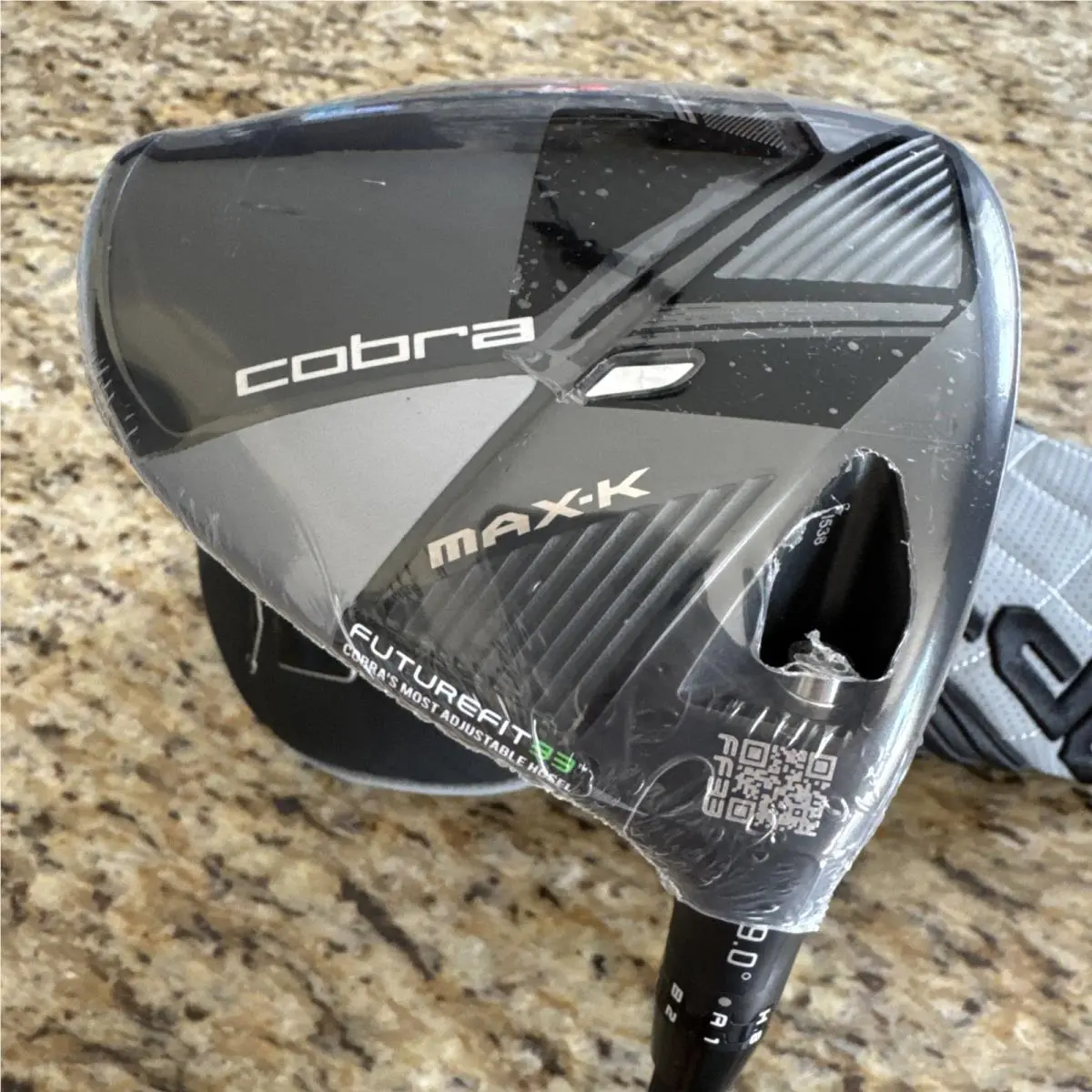 Cobra Optm Max-k 9° Driver Kai`li Silver 60g Graphite Stiff RH 8105 + HC