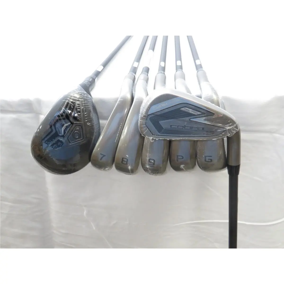 Cobra Dark Speed Combo Iron Set 5H 6-PW GW Kbs Pgi 65g Senior Flex Graphite