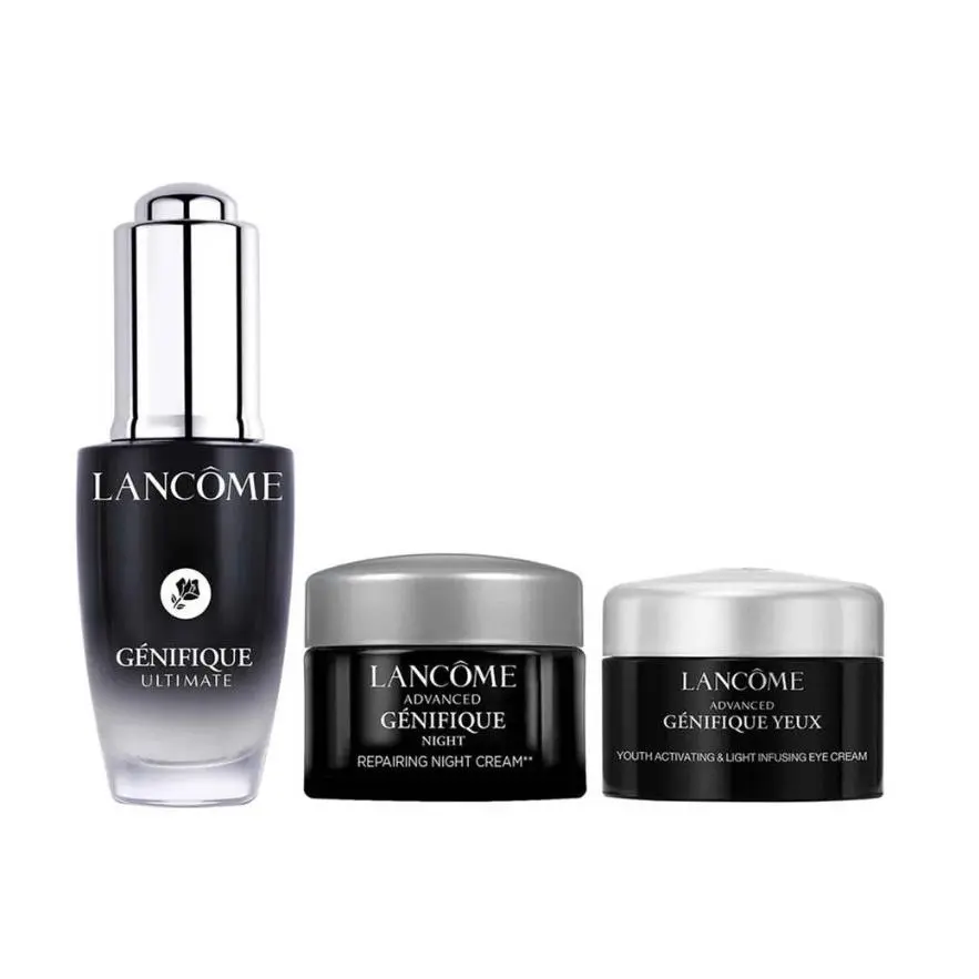 Lancome Genifique Ultimate Recovery Serum Discovery Set 3 Piece Anti-aging Kit by Lancôme