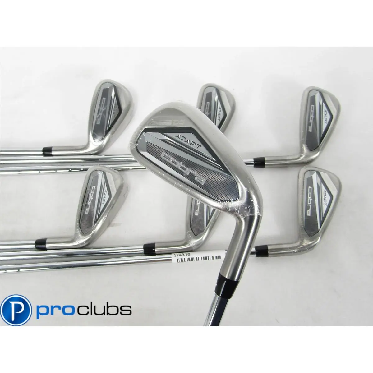 Cobra DS Adapt Irons 5-PW GW Steel Ultralite Regular Flex -1 2 Flat