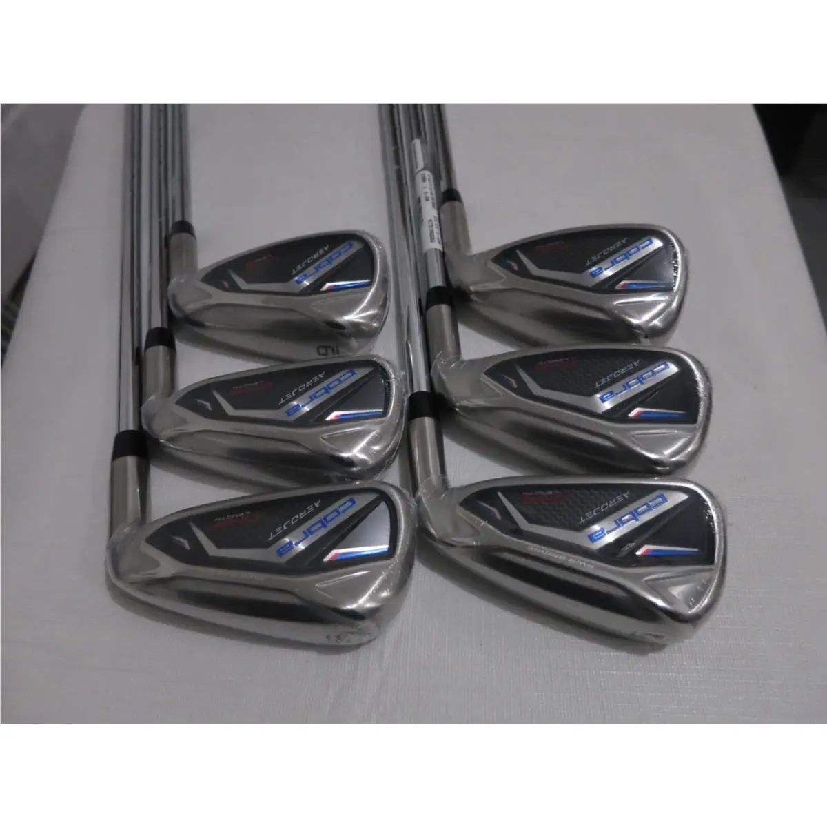 Cobra Aerojet One Length Iron Set OL - 5-PW - Kbs Regular Flex Steel