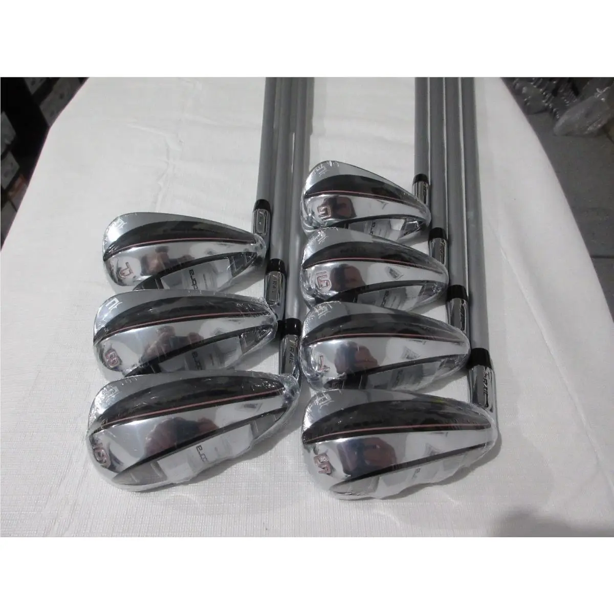 Left-handed Cobra T-rail 23 Iron Set - 5-GW - Ladies Flex Graphite