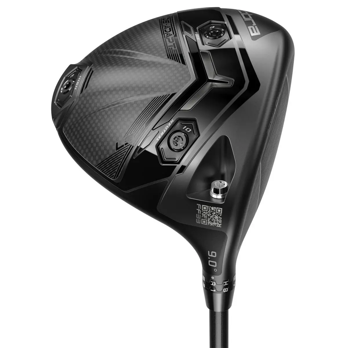 Left Hand Cobra DS Adapt LS 9 Driver Stf Project X Denali Black 60