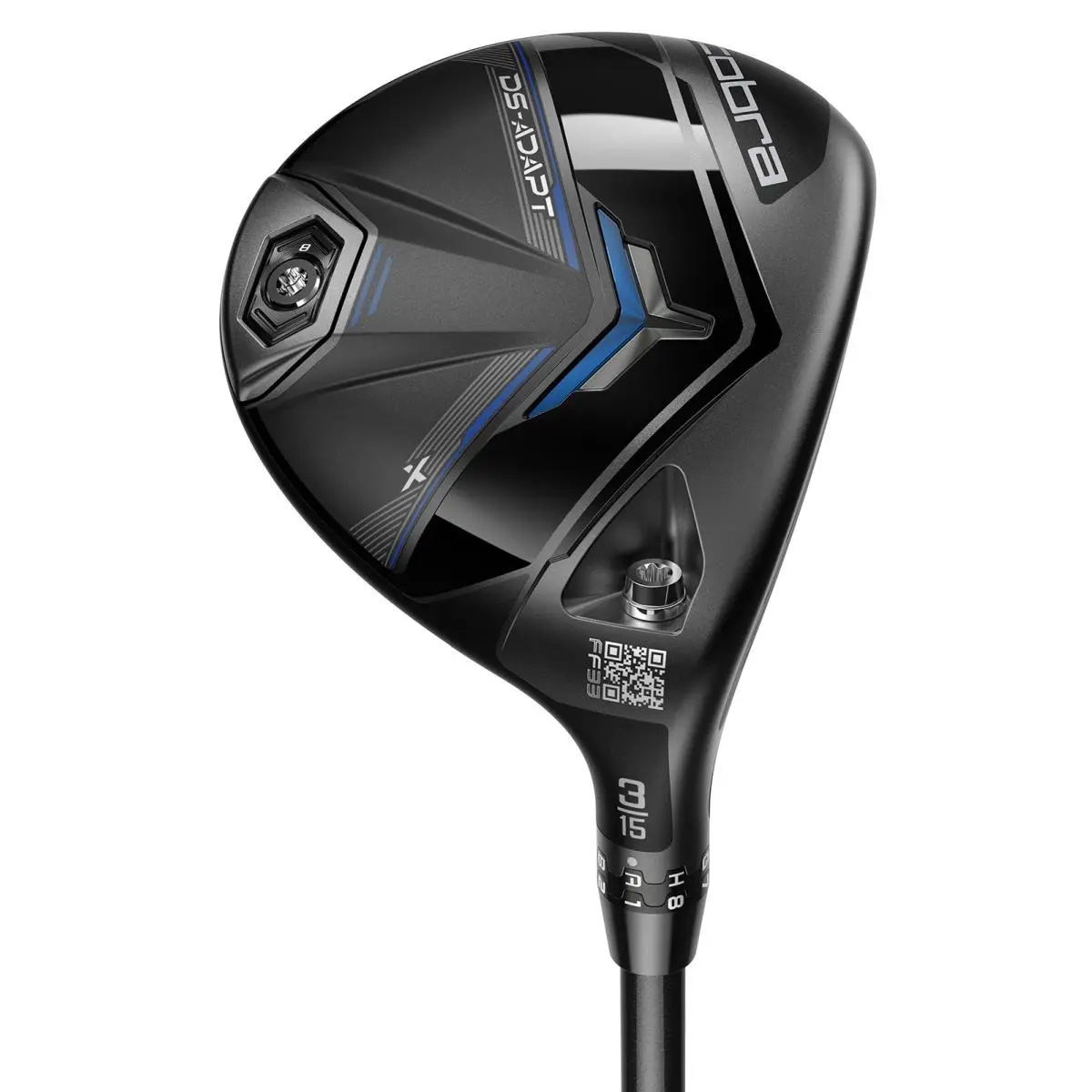 Left Handed Cobra DS Adapt X 15 3 Wood Regular Project X Denali Blue 60