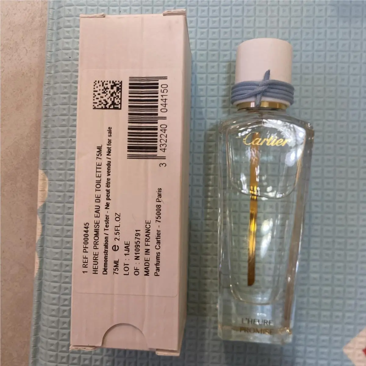 L`heure Promise I 2.5 oz/75 ml with Tester Box by Cartier