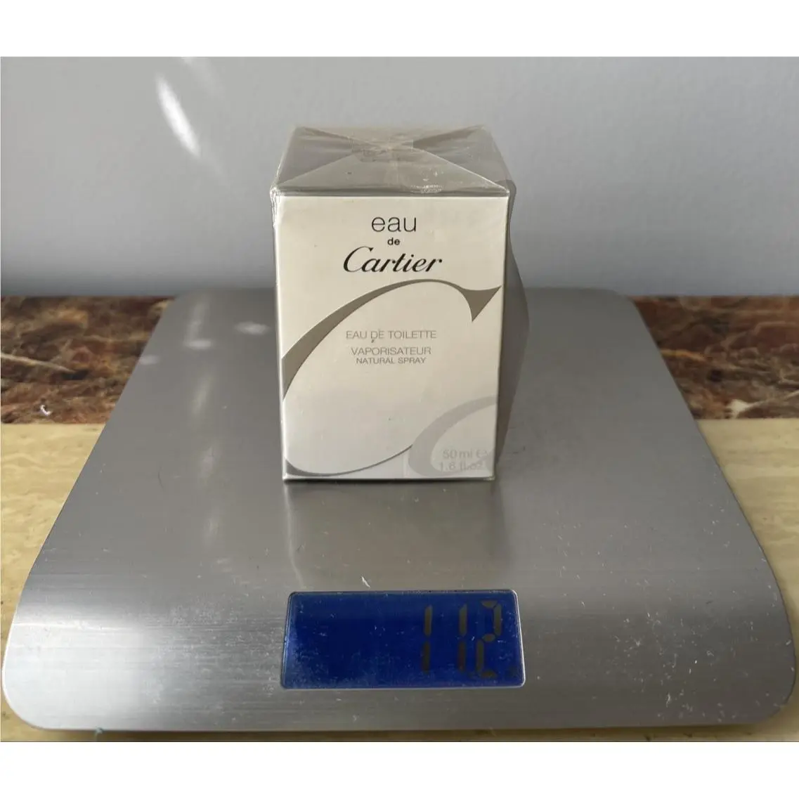 Vintage Eau de  1.6 / 1.7 oz / 50ml Edt Spray Perfume Cologne For Unisex by Cartier