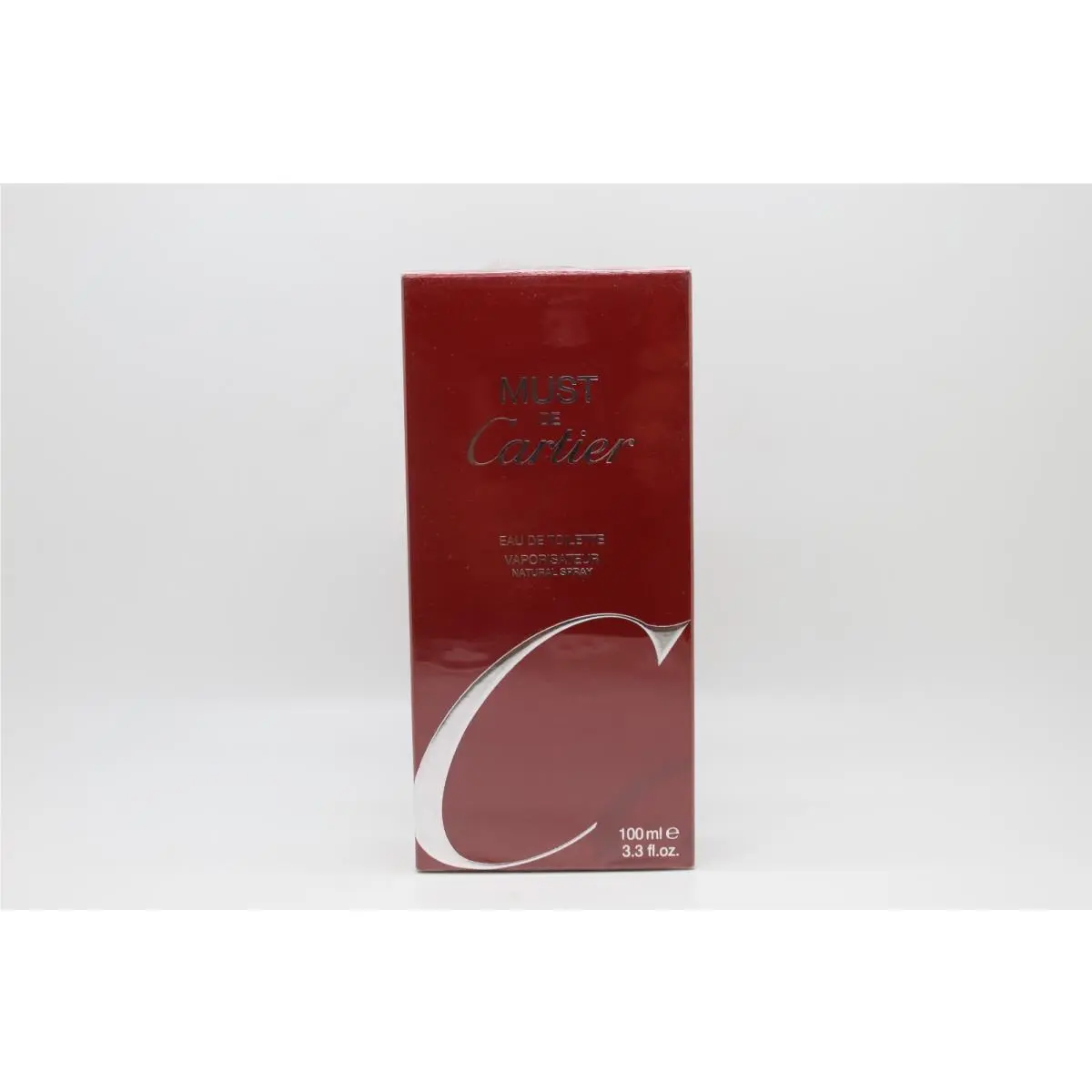 Must DE   3.3 oz 100 ml Eau de Toilette Spray Women Red Box by Cartier